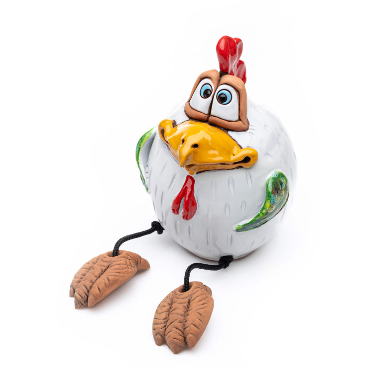 ▸ Sodo jungtis įstrižai paukščiai - rankų darbo krašto kėdė