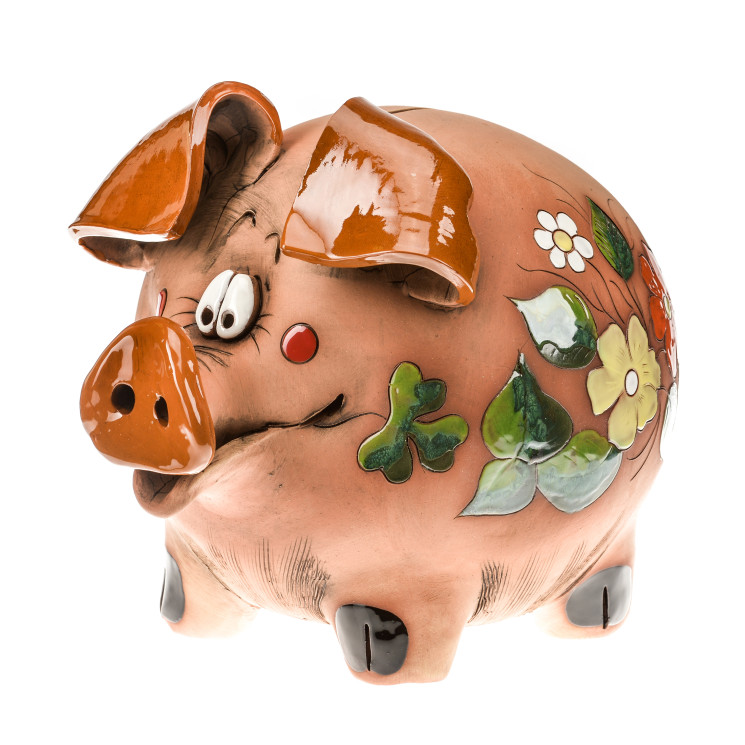 Kiaulė taupyklė - dydis XL