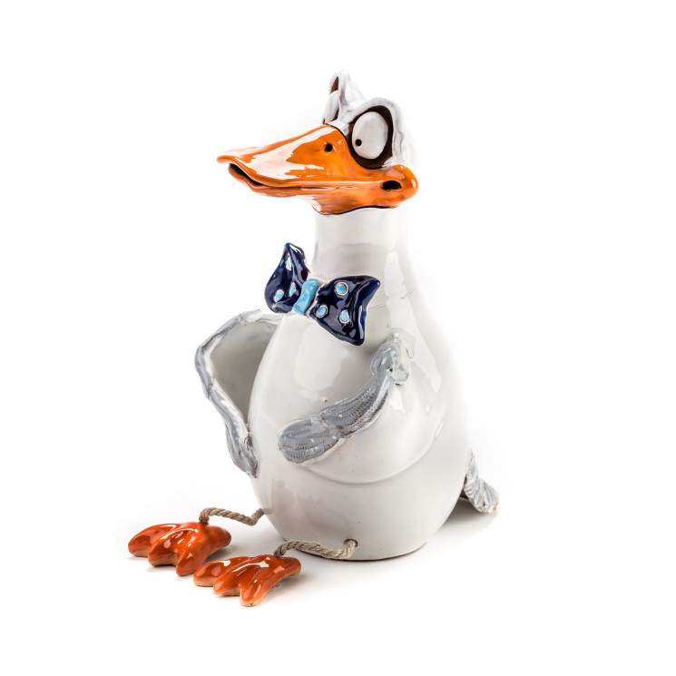 Sodo kištukai ir krašto kėdės Geänserich keramikdeko