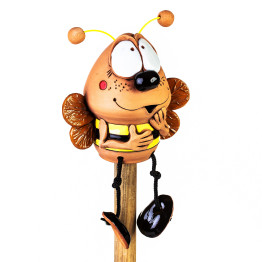 ▸gartenstecker sodo kištukas bee + EDGE STOOL | keramikdeko.de