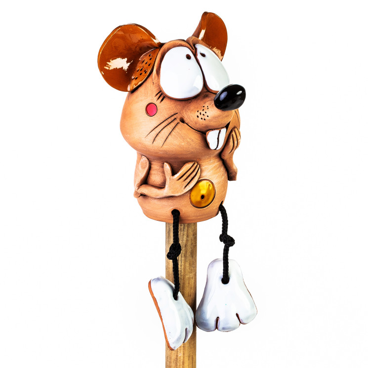 ▸gartenstecker sodo plug pelė + krašto išmatos | keramikdeko.de