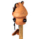 ▸gartenstecker sodo kištukas Panda + EDGE STOOL | keramikdeko.de