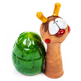 ▸gartenstecker sodo plug + deekofigur sraigė | keramikdeko.de