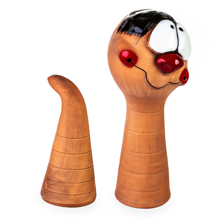 ▸gartenstecker sodo plug + deekofigur Edwaur | keramikdeko.de