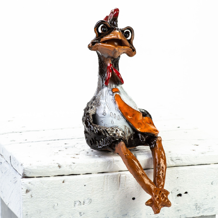 Keramikos sodo plug - Gaidys su kaklaraiščiu - keramikdeko.de