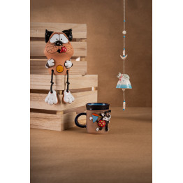 3 Kačių rinkinys: blokai, 3D motyvo puodelis ir sodo kištukas