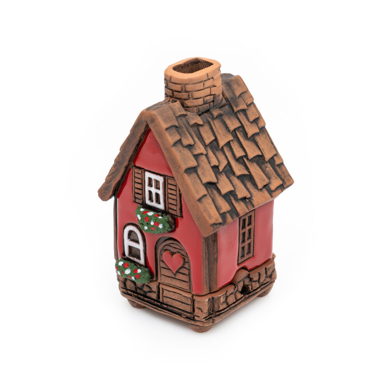 ▷ Keraminis namas dūmų kiemui | Mini rūkytas namas su atsitraukimo nuo durų