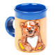 3D keramikos taurė - sėdėjimo Bear - keramikdeko.de