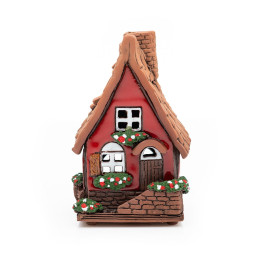 Keraminis tealight namas su žingsniais | Kvepalų lemputė | momolio.de