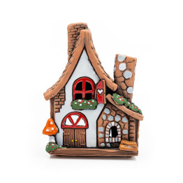 Keraminis tealivietis namas su židiniu | Kvepalų lemputė | momolio.de