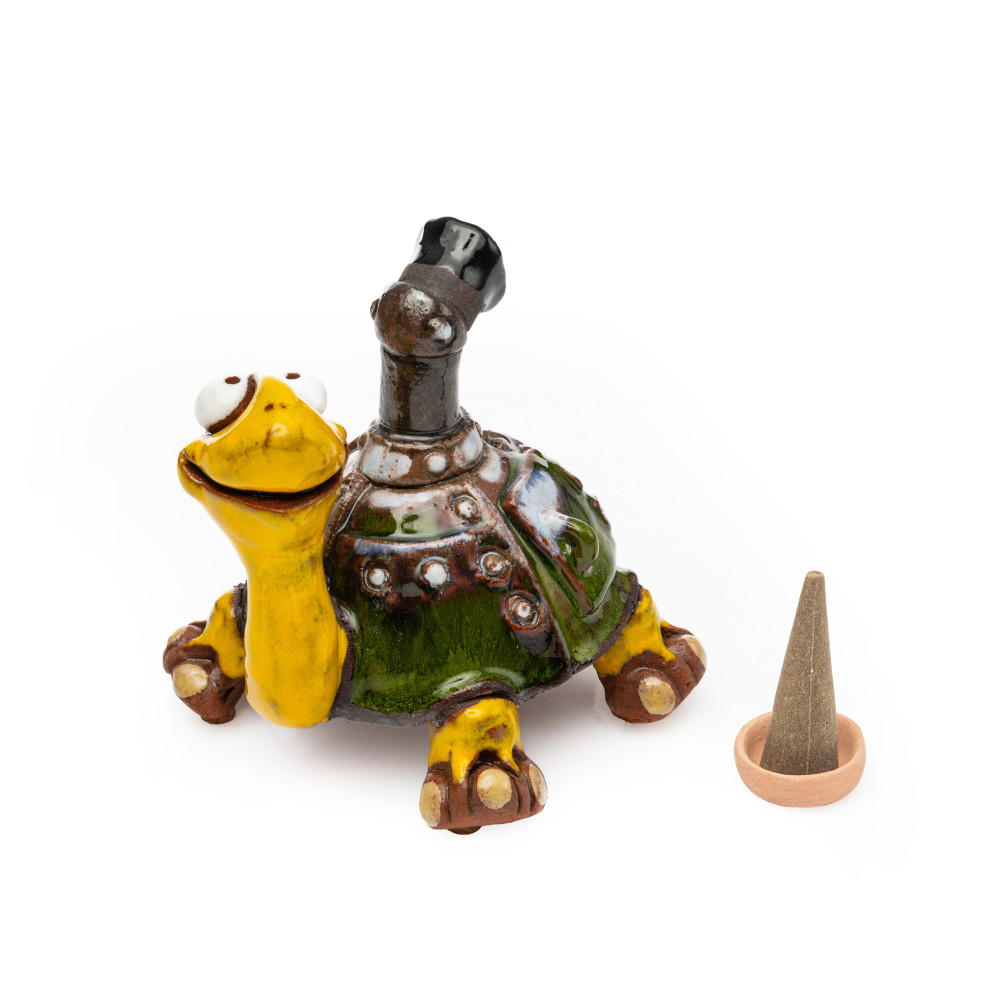 Vėžliukas Todas | Smilkalinė ir keraminė figūrėlė | momolio.de