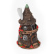 ▷ Fairy House No. 58 su keramikos balkonu | Pirkite "Tealight" laikiklį