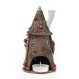 ▷ Fairy House No. 58 su keramikos balkonu | Pirkite "Tealight" laikiklį