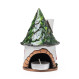 ▷ Apvalus pasakų namas Nr 63 pagamintas iš keramikos | Pirkite "Tealight" laikiklį