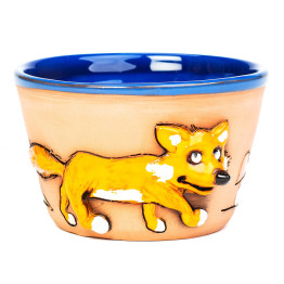 Mueslishale 3D motyvas | Fight Fox | Keramikdeko
