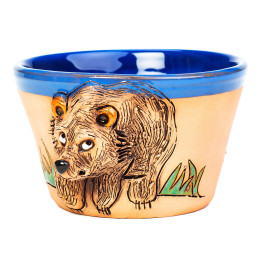 Mueslishale 3D motyvas | Paveikslas bär | Keramikdeko
