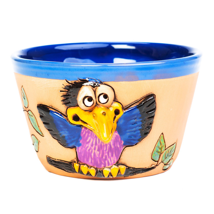 Mueslishale 3D motyvas | Figūra rabe | Keramikdeko