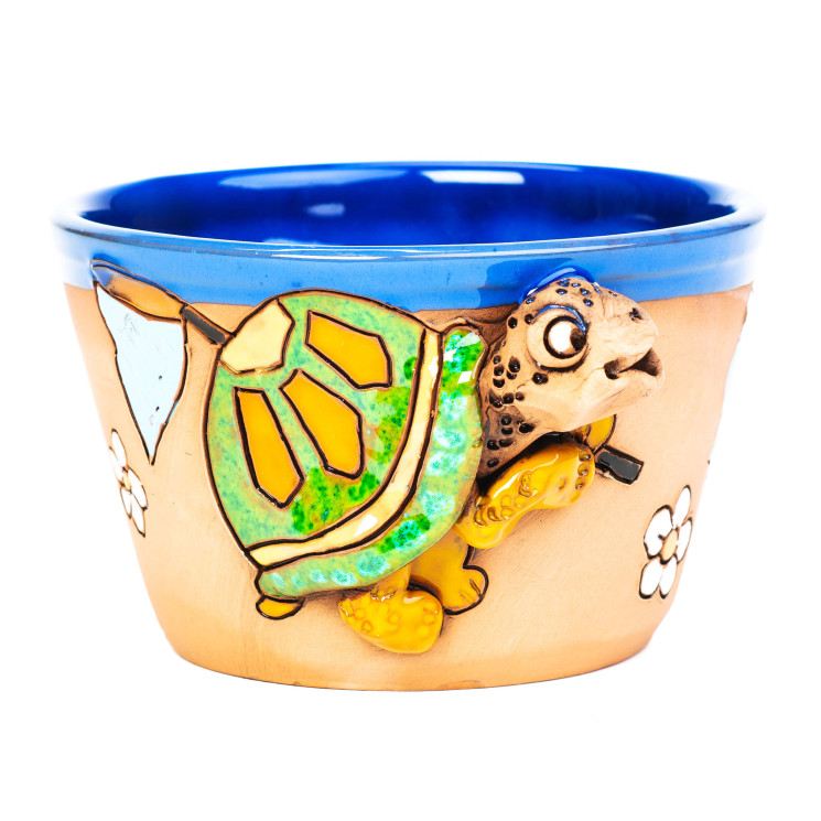 Mueslishale 3D motyvas | Paveikslėlis Turtle | Keramikdeko