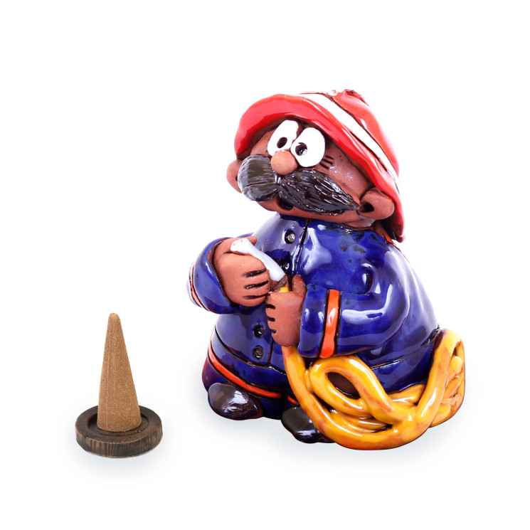 Figūra smilkalams - ugniagesys