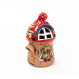 Kalėdinis namelis su pelėda - dydis M