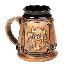 Keramikos ąsotis 0.5l Vikings | Keramikdeko.de