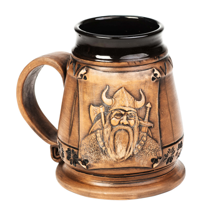 Keramikos ąsotis 0.5l Vikings | Keramikdeko.de