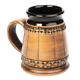 Rankų darbo keramikos ąsotis 0,5L | Keramikdeko.de