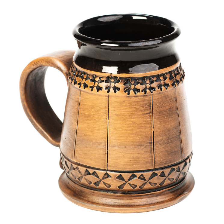 Rankų darbo keramikos ąsotis 0,5L | Keramikdeko.de