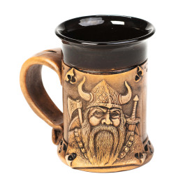 Keraminiai puodeliai Vikingai su Henkel 0.250l | Keramikdeko