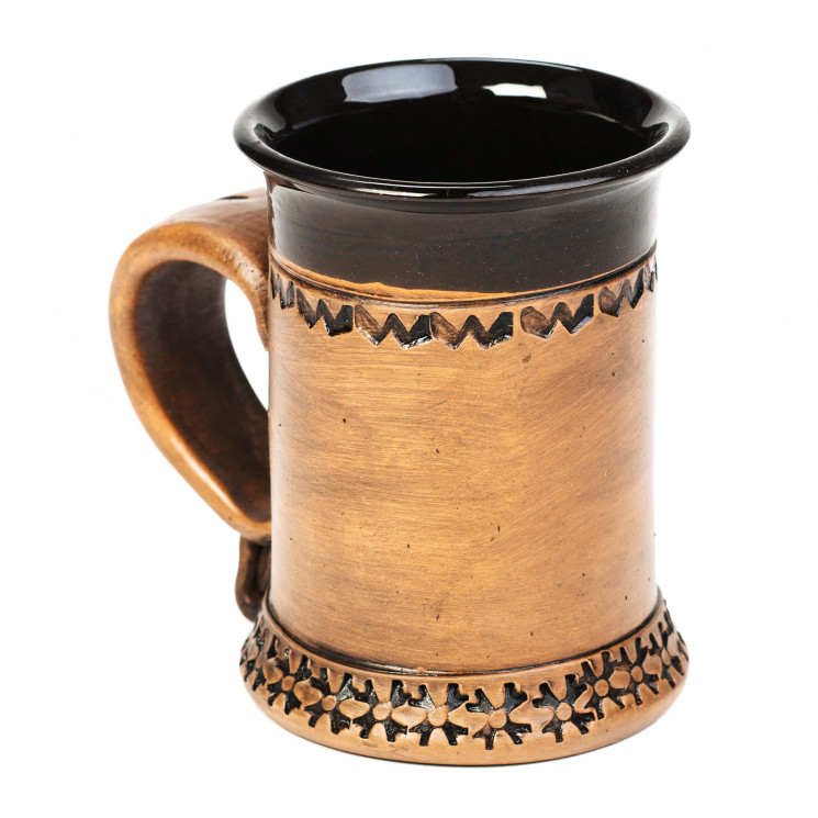 Keraminis puodelis 0,250L su rankena 0,250l | Keramikdeko