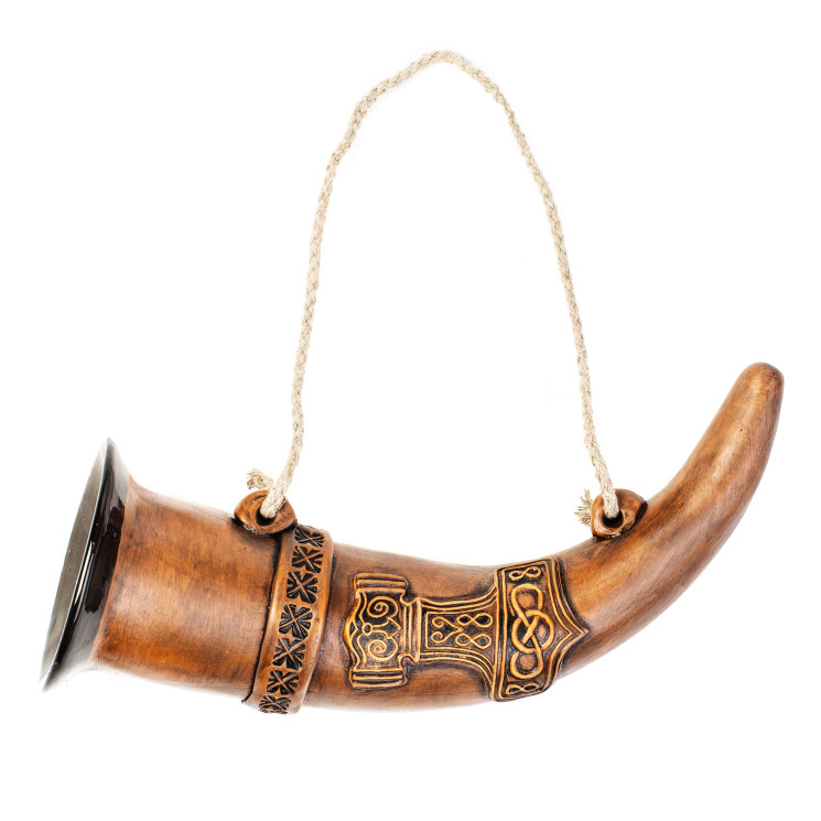 Didelis keramikos trenkhorn thors plaktukas | Mornornas | keramikos apdaila