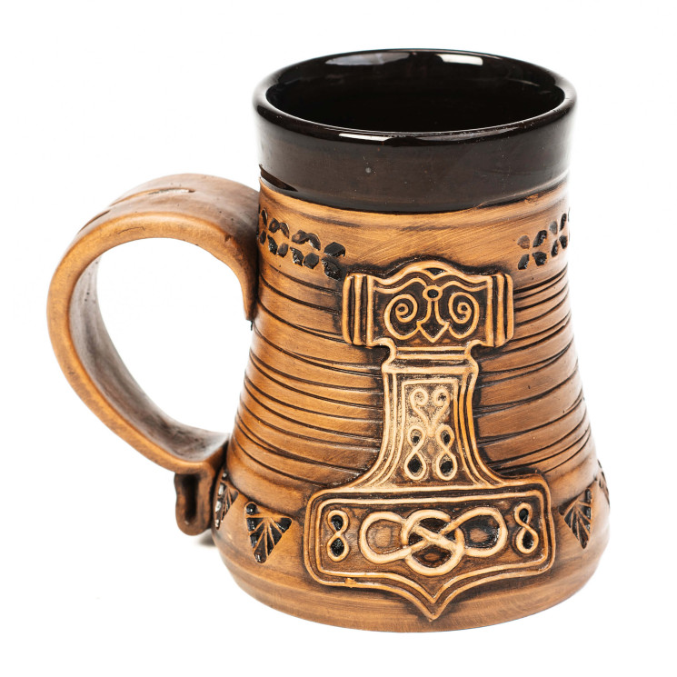 Keramikos taurė 0,3L | Thors Hammer | Keramikdeko.de