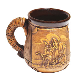 Vidutinio dydžio geriamojo puodelio | Winkinger Fighting Laivų | Keramikdeko.de