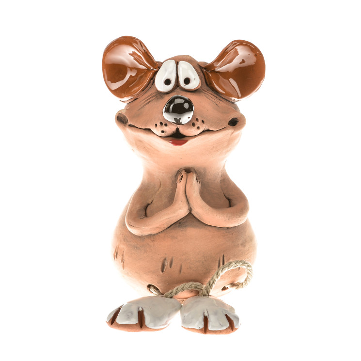 Sodo kištukas malda pelė su kabančiomis kojomis | Kantenhocker