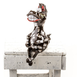 "Edge Stool" žirgynas Sodo kištukas | Keramikdeko