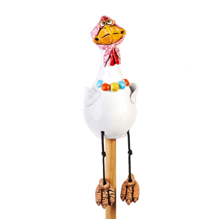 ▸gartenstecker sodo kištukas močiutė višta | Sodo deco ir krašto kėdė