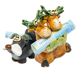 Figūrėlės pinigams dovanoti image