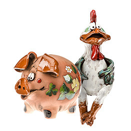 Keraminės gyvūnų figūros image