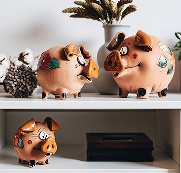 Keraminės dekoracijos