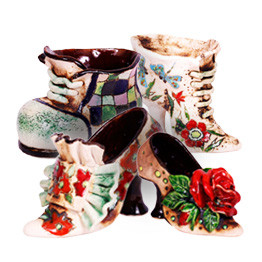 Keraminiai gėlių vazonai image