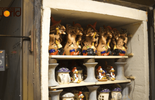 Džiovinimo temperatūra nuo 800 iki 1000 °C